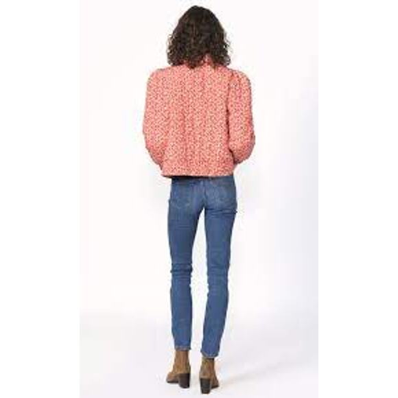 Greylin Floral Bomber Jacket M | Coquette Chic Spring Soft Girl Vibes - Picture 4 of 12